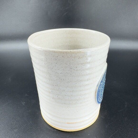 Stone Pony Pottery Single Tumbler Cup Drinking Mug Signed Illinois American Cup - Picture 10 of 10